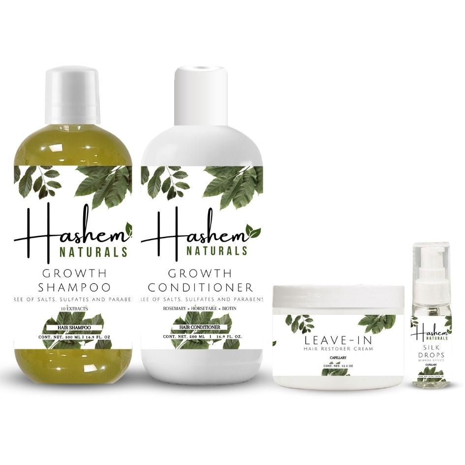 NATURAL SET FOR GROWTH AND RESTORATION IN 4 STEPS